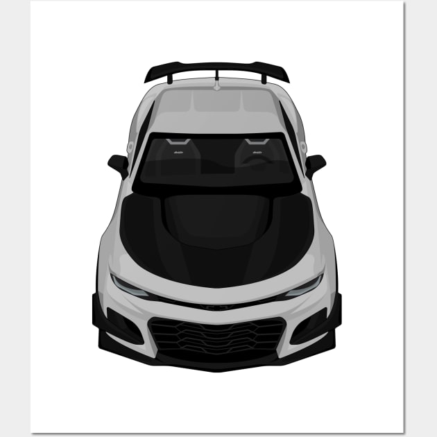 camaro zl1 1le grey Wall Art by VENZ0LIC